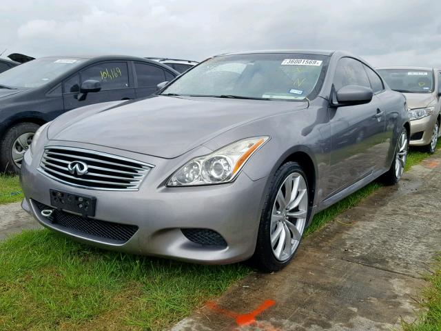 JNKCV64E88M125032 - 2008 INFINITI G37 BASE CHARCOAL photo 2