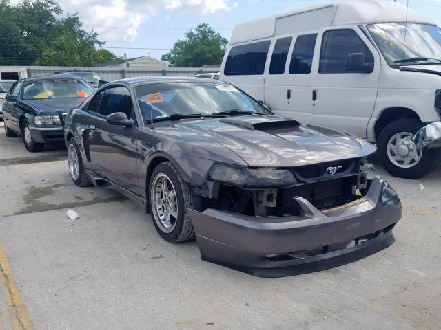 1FAFP42X93F388392 - 2003 FORD MUSTANG GT GRAY photo 1