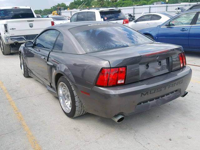 1FAFP42X93F388392 - 2003 FORD MUSTANG GT GRAY photo 3