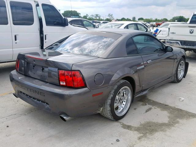 1FAFP42X93F388392 - 2003 FORD MUSTANG GT GRAY photo 4