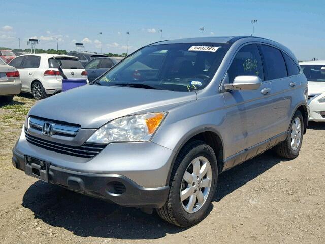 JHLRE38707C068368 - 2007 HONDA CR-V EXL SILVER photo 2