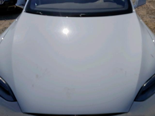 5YJSA1E15GF160528 - 2016 TESLA MODEL S WHITE photo 7