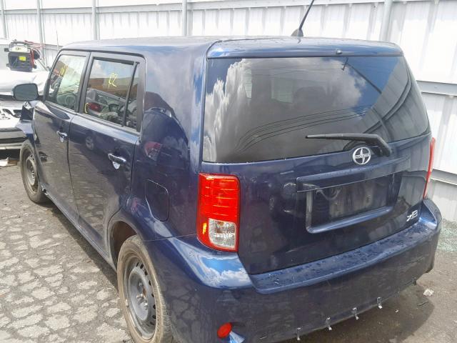 JTLZE4FE8DJ037546 - 2013 TOYOTA SCION XB 蓝色 照片 3