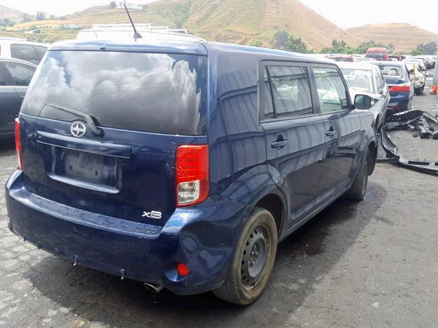JTLZE4FE8DJ037546 - 2013 TOYOTA SCION XB 蓝色 照片 4
