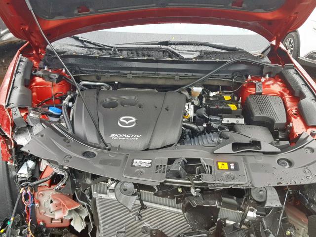 JM3KFBDM0K1514516 - 2019 MAZDA CX-5 GRAND RED photo 7