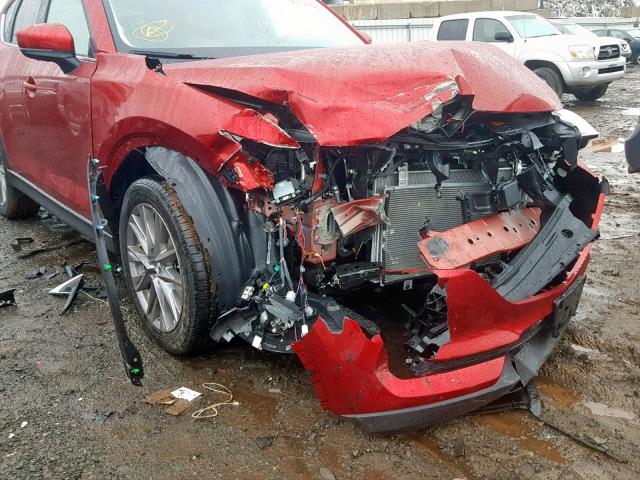 JM3KFBDM0K1514516 - 2019 MAZDA CX-5 GRAND RED photo 9