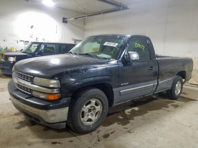 1GCEC14T1YE281408 - 2000 CHEVROLET SILVERADO C1500  photo 2