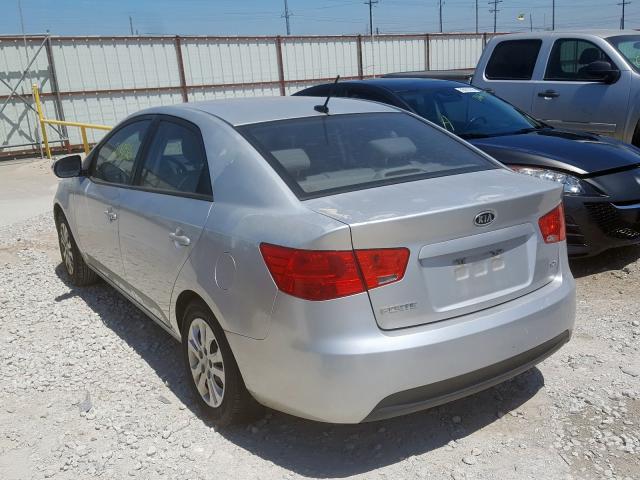 KNAFU4A27A5849985 - 2010 KIA FORTE EX  photo 3