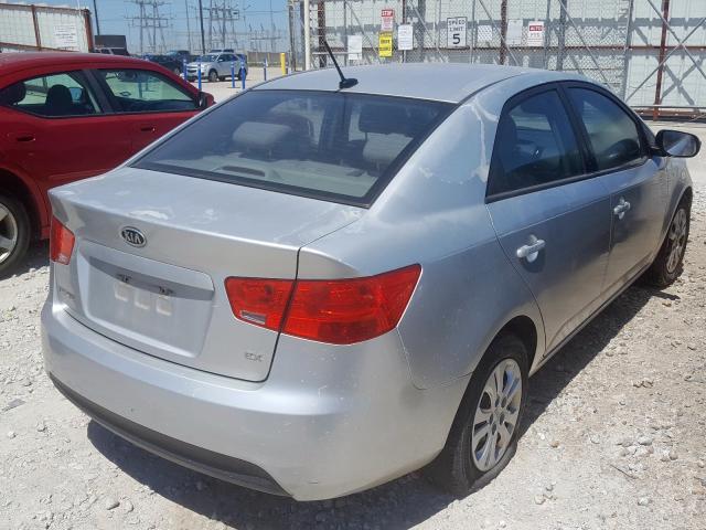 KNAFU4A27A5849985 - 2010 KIA FORTE EX  photo 4