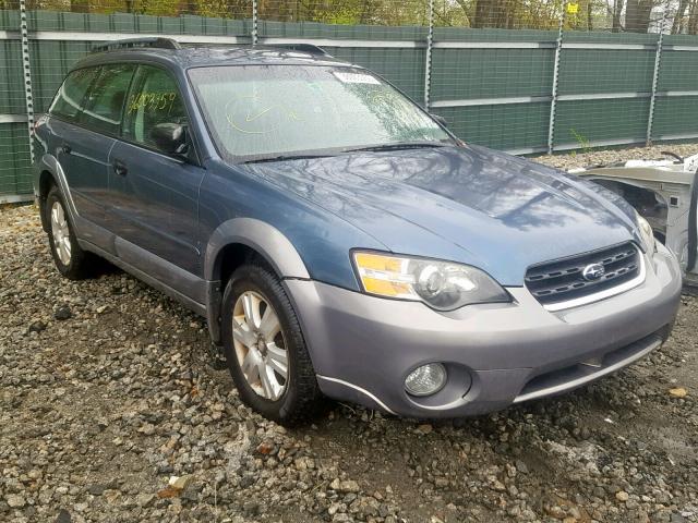 4S4BP61C357322299 - 2005 SUBARU LEGACY OUT BLUE photo 1