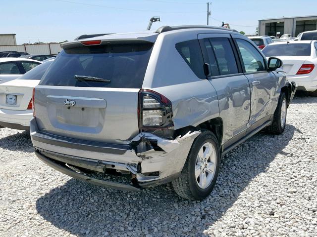 1C4NJCBA9FD386381 - 2015 JEEP COMPASS SP ვერცხლისფერი ფოტო 4