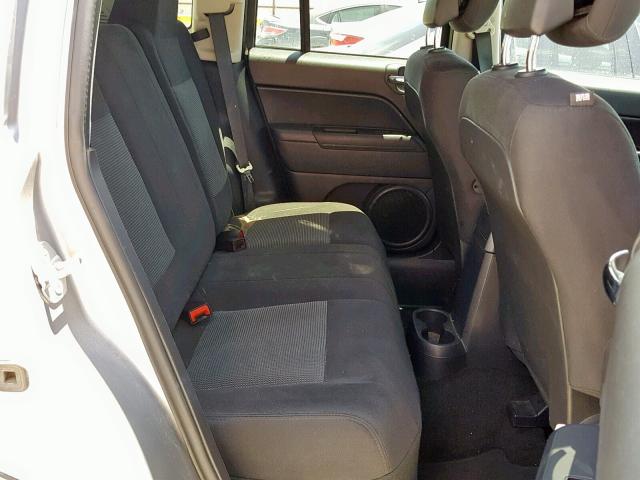 1C4NJCBA9FD386381 - 2015 JEEP COMPASS SP ვერცხლისფერი ფოტო 6