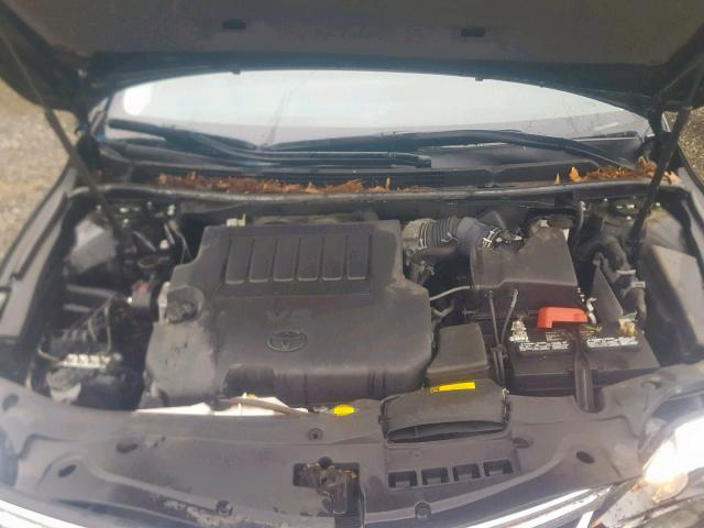 4T1BK1EB1DU050984 - 2013 TOYOTA AVALON BAS BLACK photo 7