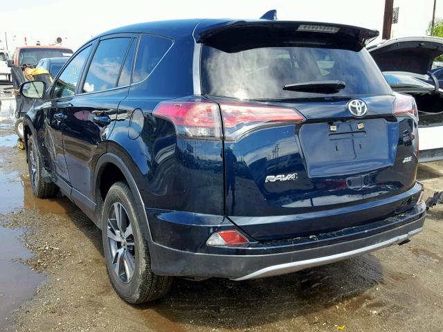 JTMWFREV0JJ180447 - 2018 TOYOTA RAV4 ADVEN 蓝色 照片 3