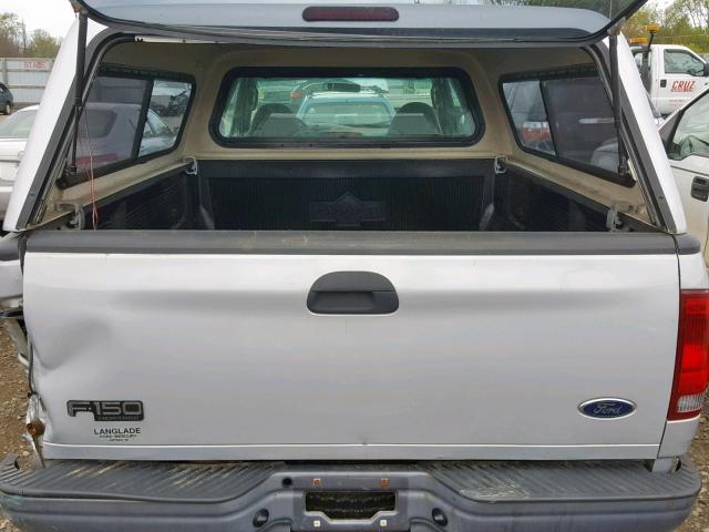 2FTRX18W54CA29025 - 2004 FORD F-150 HERI SILVER photo 9