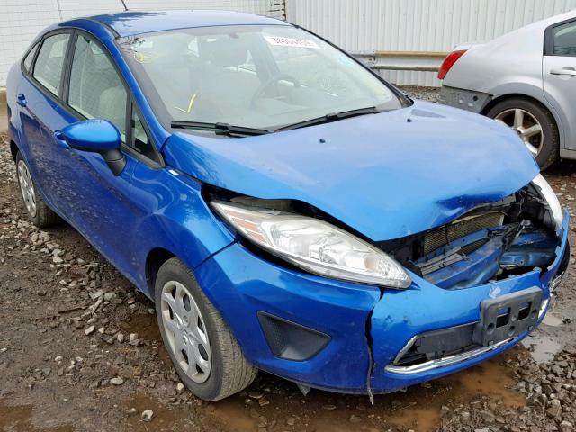 3FADP4AJ6BM137347 - 2011 FORD FIESTA S BLUE photo 1