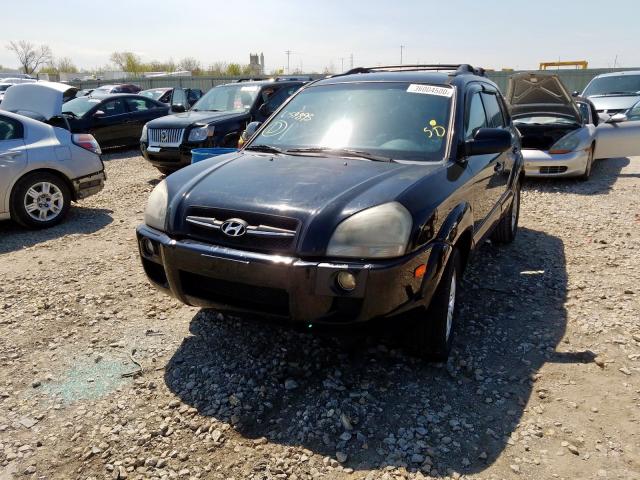 KM8JN12D68U859895 - 2008 HYUNDAI TUCSON SE  photo 2