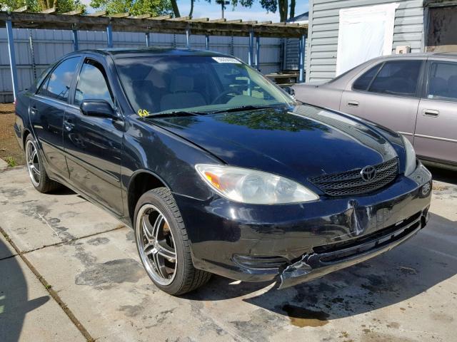 4T1BF32K64U062214 - 2004 TOYOTA CAMRY LE BLACK photo 1