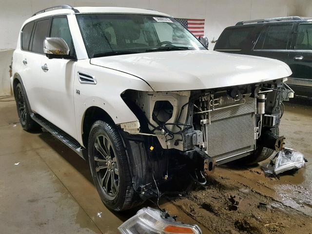 JN8AY2NE0H9708029 - 2017 NISSAN ARMADA PLA WHITE photo 1