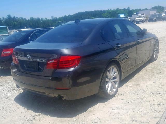 WBAFR7C57CC812105 - 2012 BMW 535 I BLACK photo 4