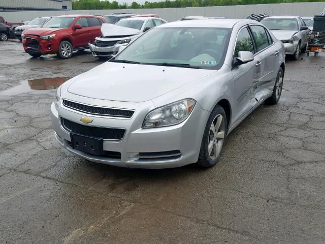 1G1ZC5E04CF214696 - 2012 CHEVROLET MALIBU 1LT 银色 照片 2