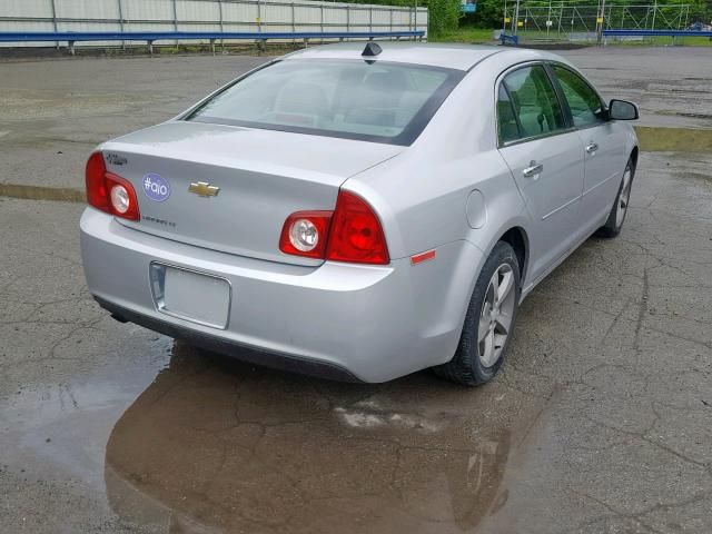 1G1ZC5E04CF214696 - 2012 CHEVROLET MALIBU 1LT 银色 照片 4