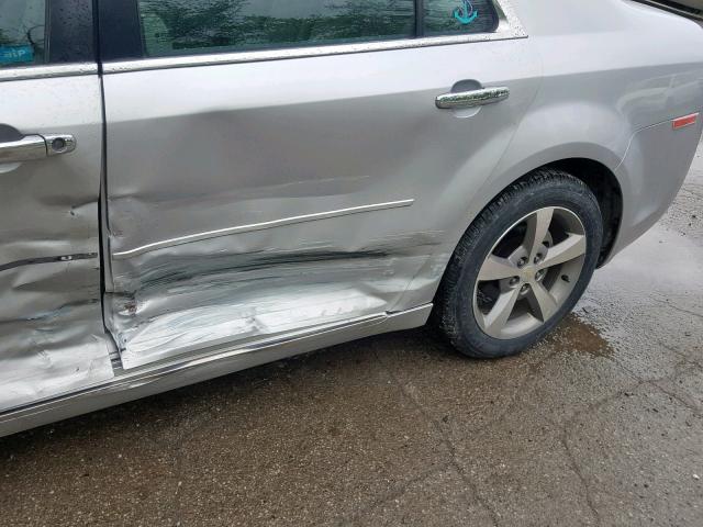 1G1ZC5E04CF214696 - 2012 CHEVROLET MALIBU 1LT 银色 照片 9