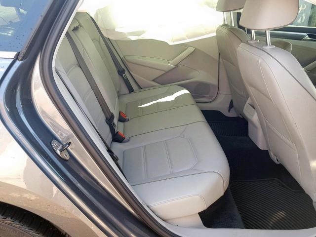 1VWDT7A33HC026478 - 2017 VOLKSWAGEN PASSAT R-L GRAY photo 6