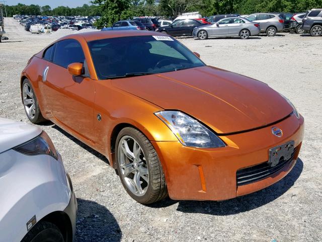 JN1AZ34E63T011057 - 2003 NISSAN 350Z COUPE ORANGE photo 1