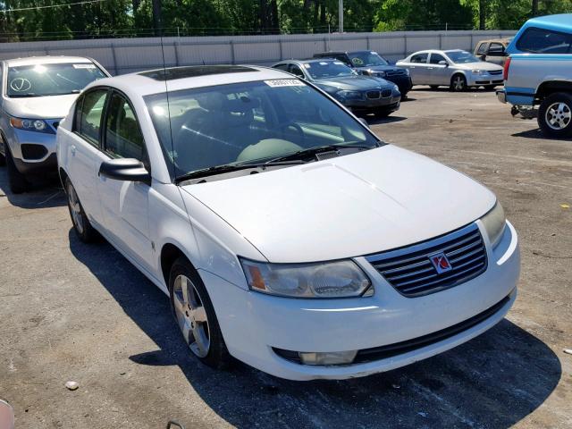 1G8AL55B87Z105274 - 2007 SATURN ION LEVEL WHITE photo 1