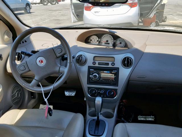 1G8AL55B87Z105274 - 2007 SATURN ION LEVEL WHITE photo 9