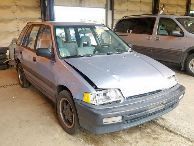 JHMEE2757LS012397 - 1990 HONDA CIVIC BLUE photo 1