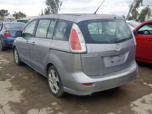 JM1CR2WL7A0363719 - 2010 MAZDA 5 SILVER photo 3