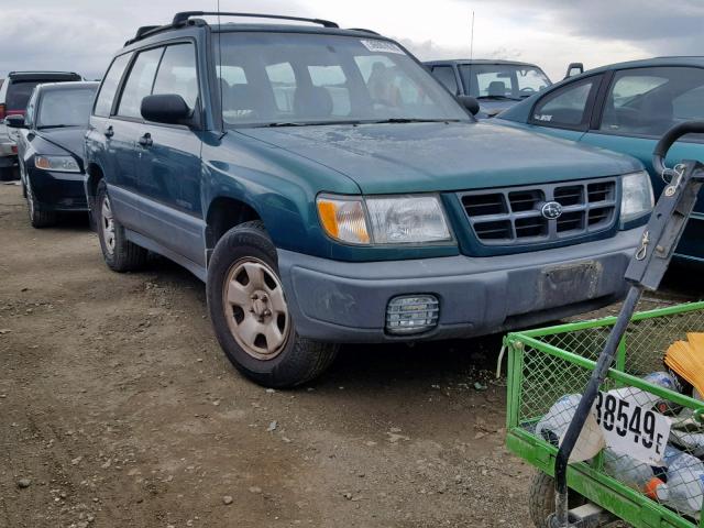 JF1SF6357XH704263 - 1999 SUBARU FORESTER L GREEN photo 1