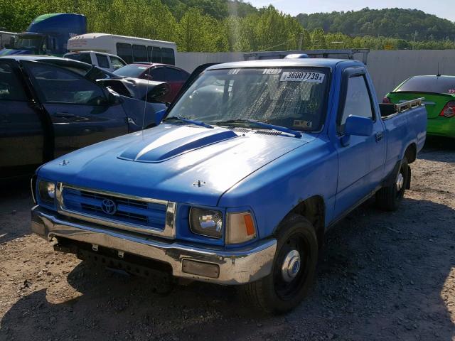 4TARN81A9RZ215816 - 1994 TOYOTA PICKUP 1/2 BLUE photo 2