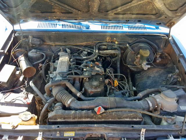 4TARN81A9RZ215816 - 1994 TOYOTA PICKUP 1/2 BLUE photo 7