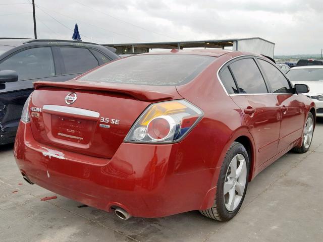 1N4BL21E89C130096 - 2009 NISSAN ALTIMA 3.5 RED photo 4