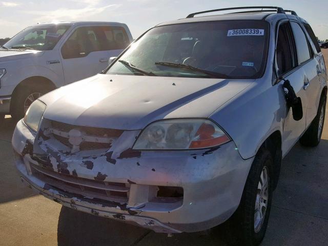 2HNYD18673H516503 - 2003 ACURA MDX TOURIN SILVER photo 2