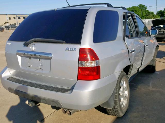 2HNYD18673H516503 - 2003 ACURA MDX TOURIN SILVER photo 4