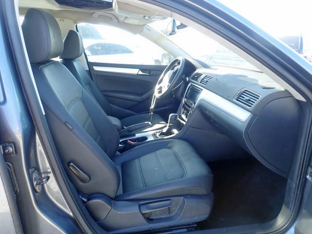 1VWBN7A36DC047465 - 2013 VOLKSWAGEN PASSAT SE GRAY photo 5