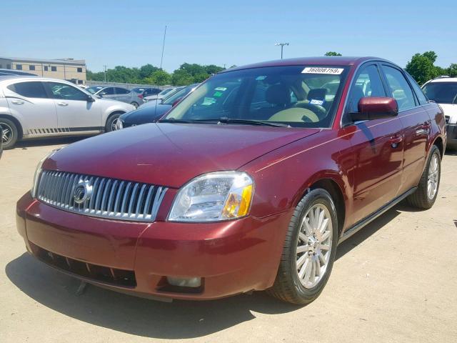 1MEHM42125G609818 - 2005 MERCURY MONTEGO PR 红色 照片 2