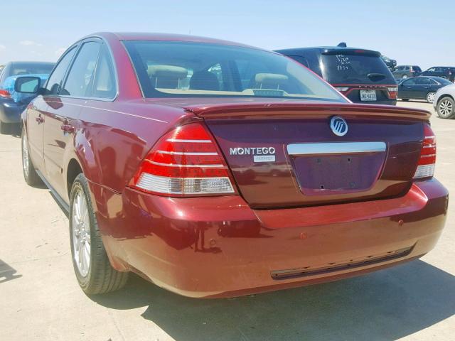 1MEHM42125G609818 - 2005 MERCURY MONTEGO PR 红色 照片 3