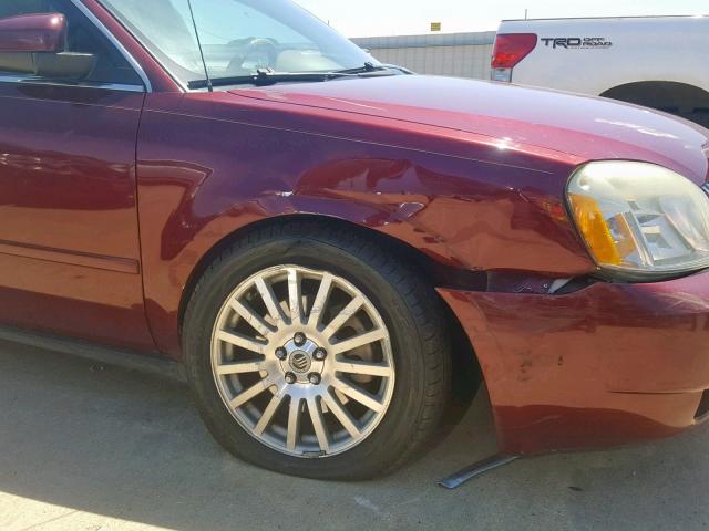 1MEHM42125G609818 - 2005 MERCURY MONTEGO PR 红色 照片 9