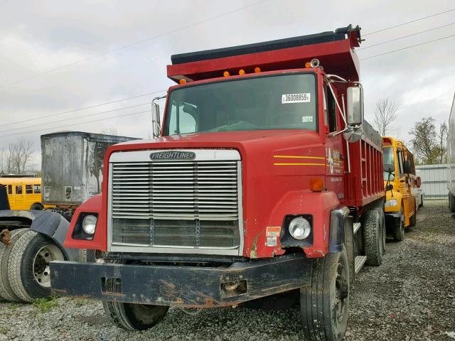 1FVX1UYB7JH406504 - 1988 FREIGHTLINER CONVENTION RED photo 2