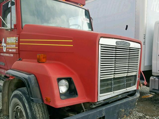 1FVX1UYB7JH406504 - 1988 FREIGHTLINER CONVENTION RED photo 7