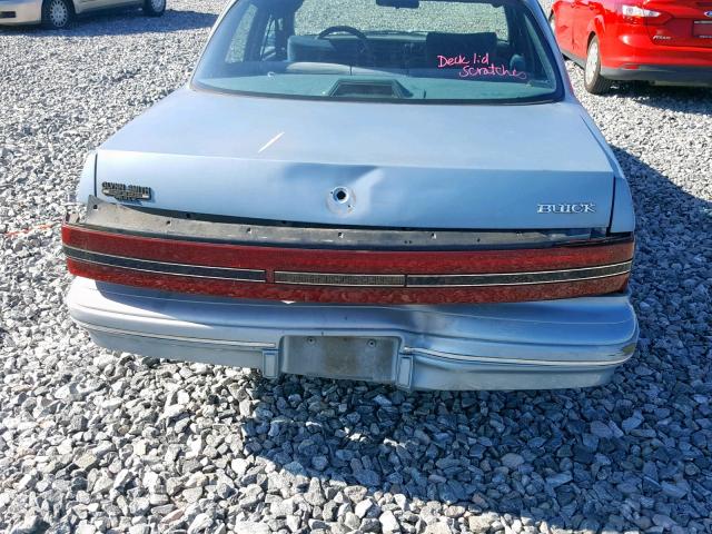 3G4AG55N0PS634361 - 1993 BUICK CENTURY SP BLUE photo 9