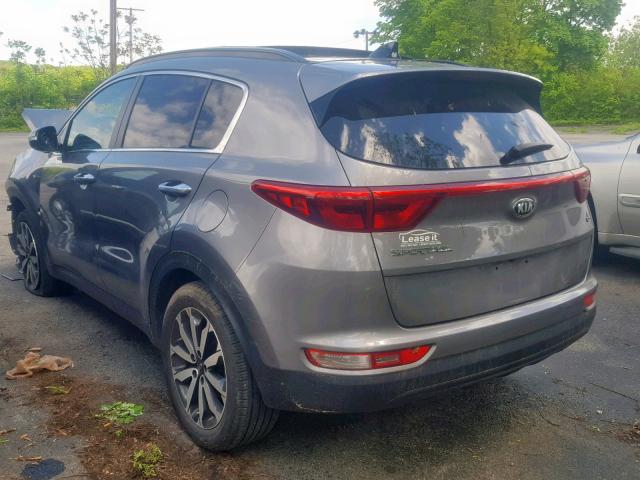 KNDPNCAC2J7315806 - 2018 KIA SPORTAGE E CHARCOAL photo 3