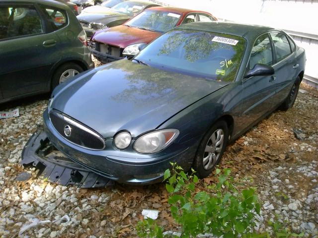 2G4WC582771202039 - 2007 BUICK LACROSSE C GREEN photo 2