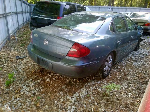 2G4WC582771202039 - 2007 BUICK LACROSSE C GREEN photo 4