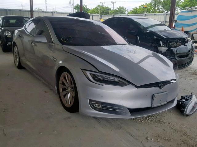 5YJSA1E28JF270098 - 2018 TESLA MODEL S SILVER photo 1